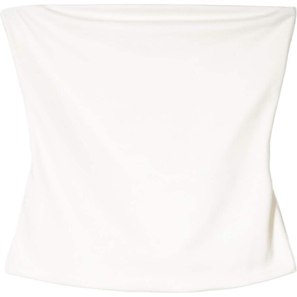 Bershka Top nebielená 64565603