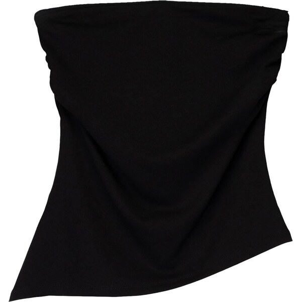Bershka Top čierna 65879156