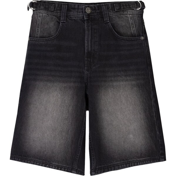 Bershka Džínsy čierny denim 64413733