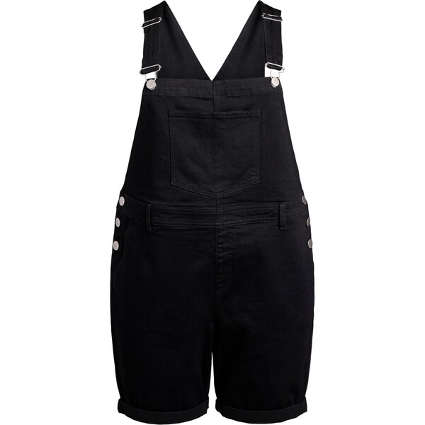 Zizzi Nohavice na traky čierna 65879234