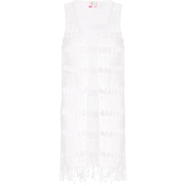 IZIA Pletená vesta šedobiela 64333280