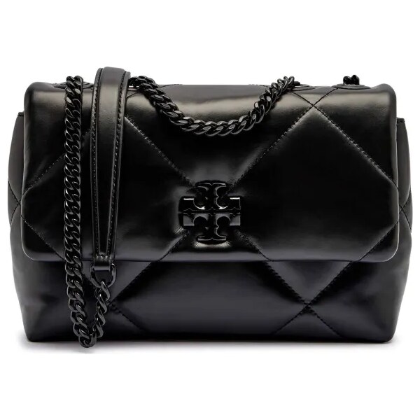 TORY BURCH Kožená kabelka na rameno Kira Diamond 63716043