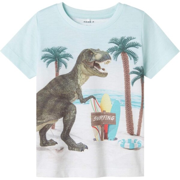 NAME IT Tričko NMMJako brokátová / olivová / mätová / jedľová 63734502