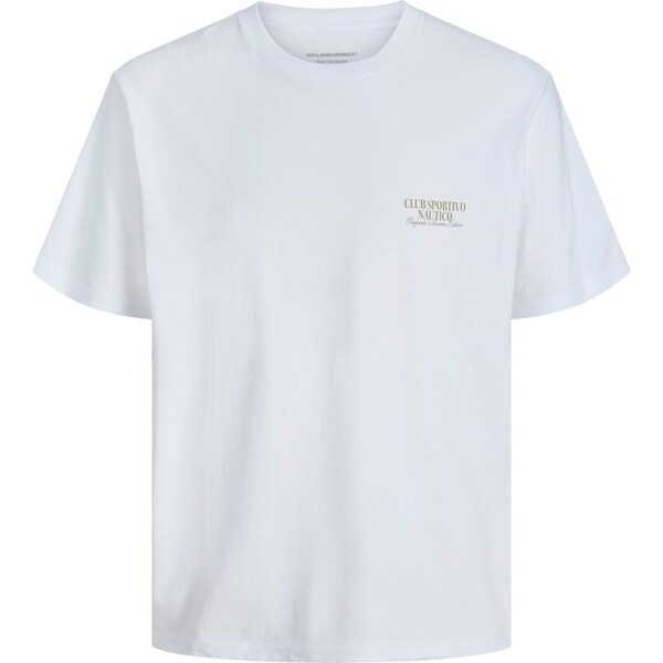 JACK & JONES Tričko JORHydra nebesky modrá / hnedá / hnedá / biela 63734526