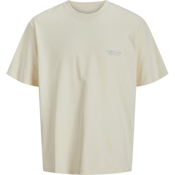 JACK & JONES Tričko JORhydra modrá / sivá / biela ako vlna 63734639