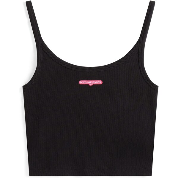 Tommy Jeans Top svetloružová / čierna 63741739
