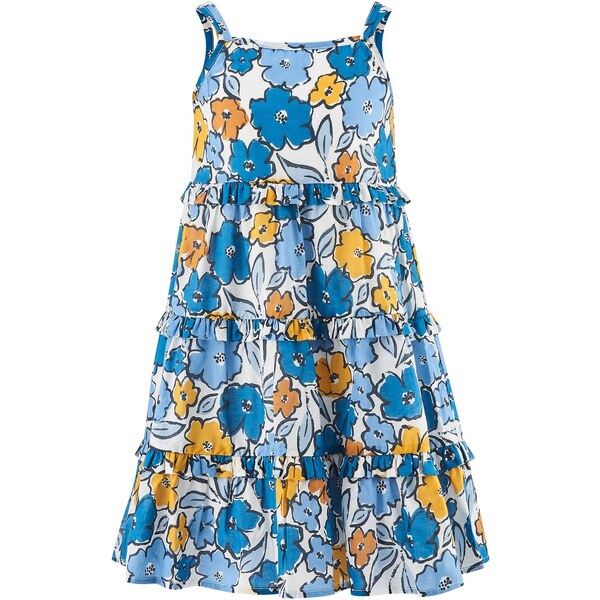 happy girls Šaty zafírová / opálová / oranžová / biela 63734703