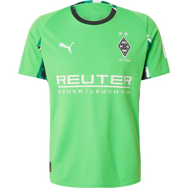 PUMA Dres Borussia Mönchengladbach 2025/2026 zelená / limetová / 66429884