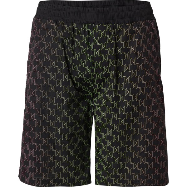 Karl Lagerfeld Nohavice žltá / neónovo zelená / eozín / čierna 63734776