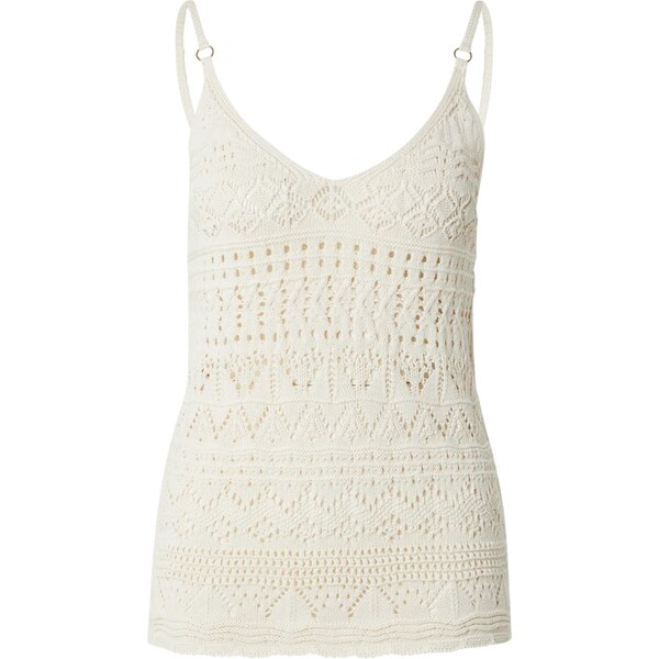 ONLY Vyšívaný top ONLAVINA krémová 63806451