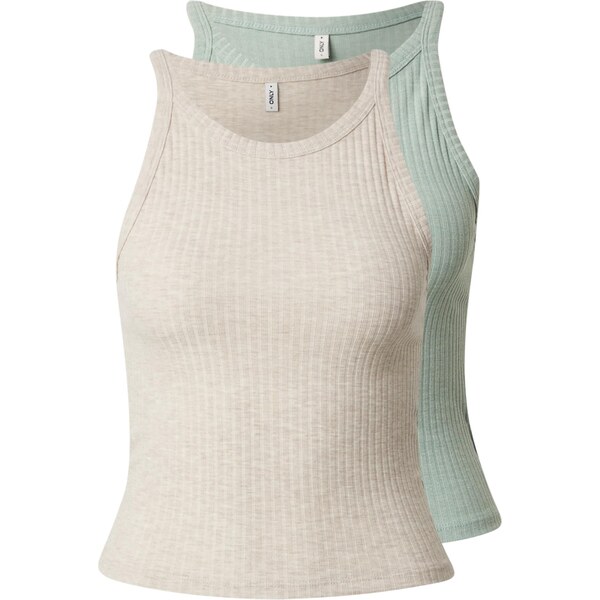 ONLY Top ONLEMMA béžová / mätová 63734797