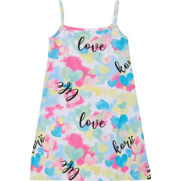 KOROSHI Šaty nebesky modrá / žltá / ružová / čierna 65879297