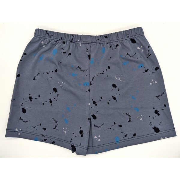 Chlapčenské voľné boxerky Pleas | 182511-200 | Šedá s potlačou 63739725