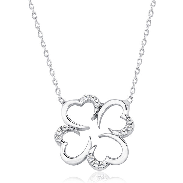 Olivie Strieborná retiazka ŠTVORLÍSTOK 2017 9399006