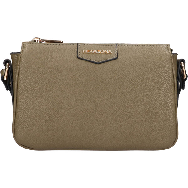 Dámska crossbody kabelka Hexagona Raisa - tmavo zelená 63744133