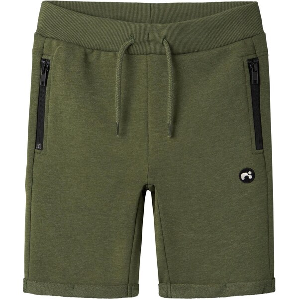 NAME IT Nohavice NKMVimo tmavozelená / čierna / biela 50435683