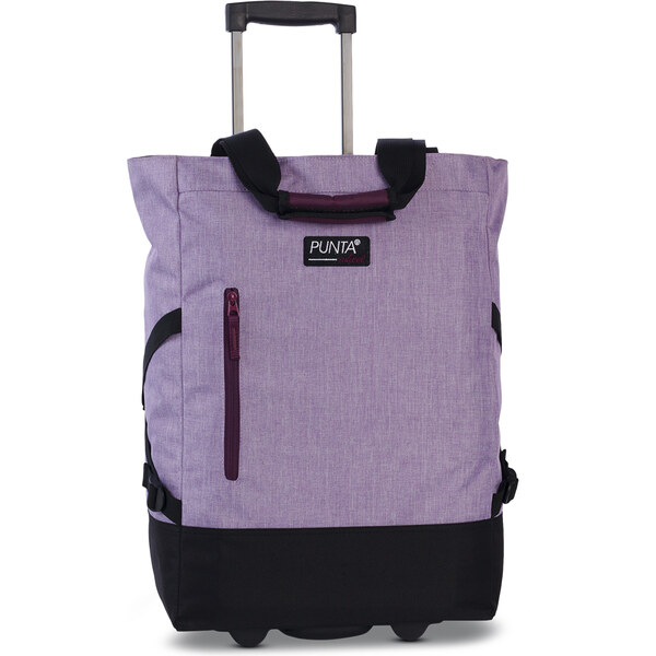 Punta Nákupní taška na kolečkách - Fialová 36l 63751154