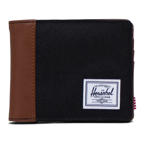 Herschel Hank Wallet Black/Tan 63751617