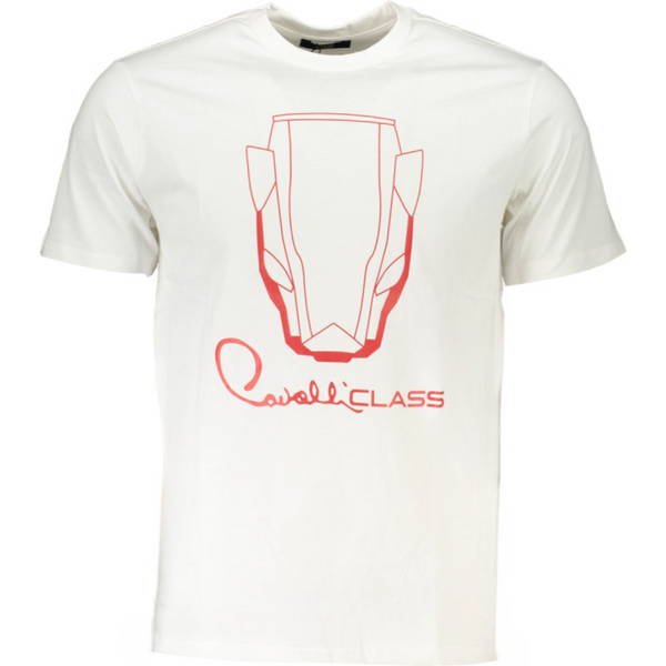 CAVALLI CLASS Panther White tričko 63752170