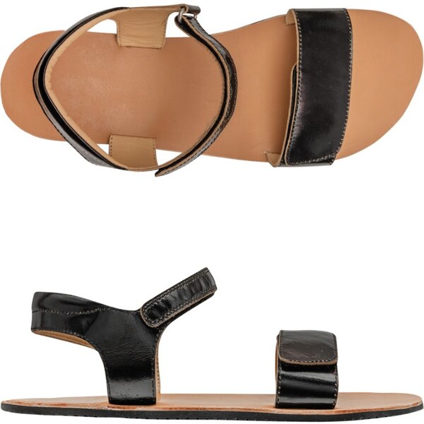 4.bare Dámske barefoot sandále 4.Fun Midnight Black 63752884