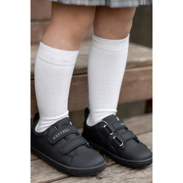 Hopfrög Kids Smart Walker Junior Matt Black celoročné nízke barefoot 63752871