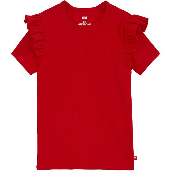 WE Fashion Tričko červená / neónovo červená 54309900