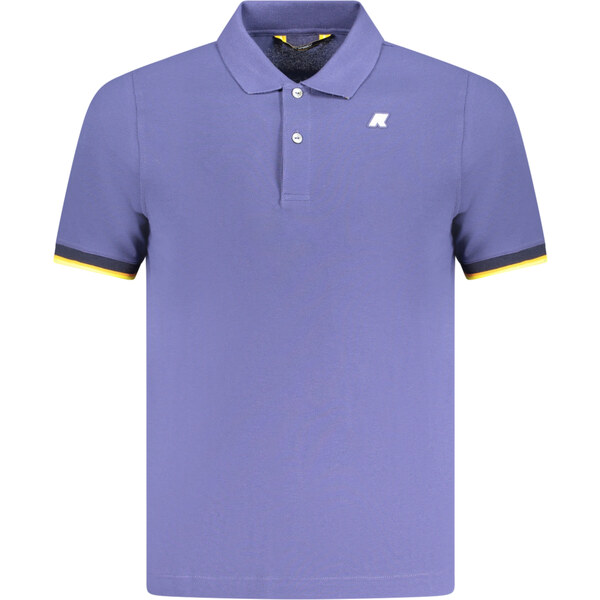 Pánske modré polo tričko K-WAY 64702799