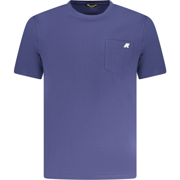 Pánske tričko K-WAY s krátkym rukávom modré 64709325