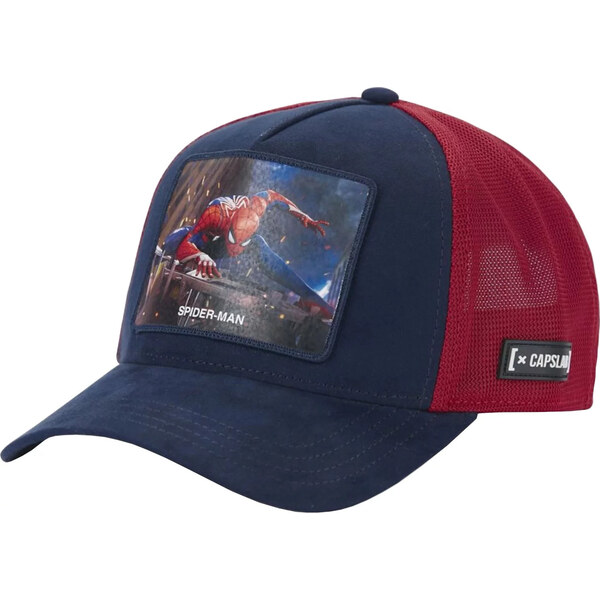 BASIC Modro-červená pánská kšiltovka Capslab Marvel Black Panther Cap 63764106