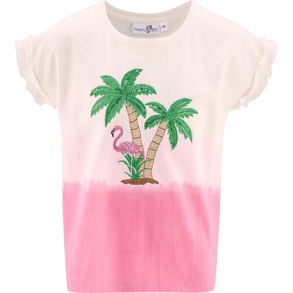 happy girls Tričko zelená / ružová / pastelovo ružová 63769164