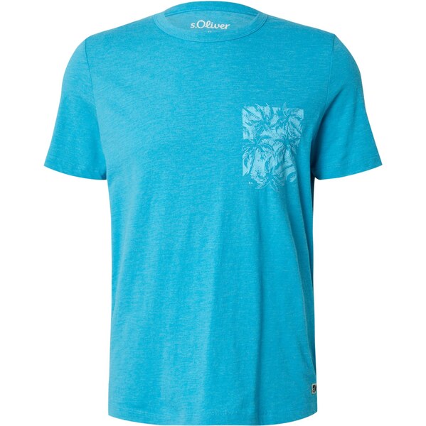 s.Oliver Tričko tyrkysová / svetlomodrá 63769256