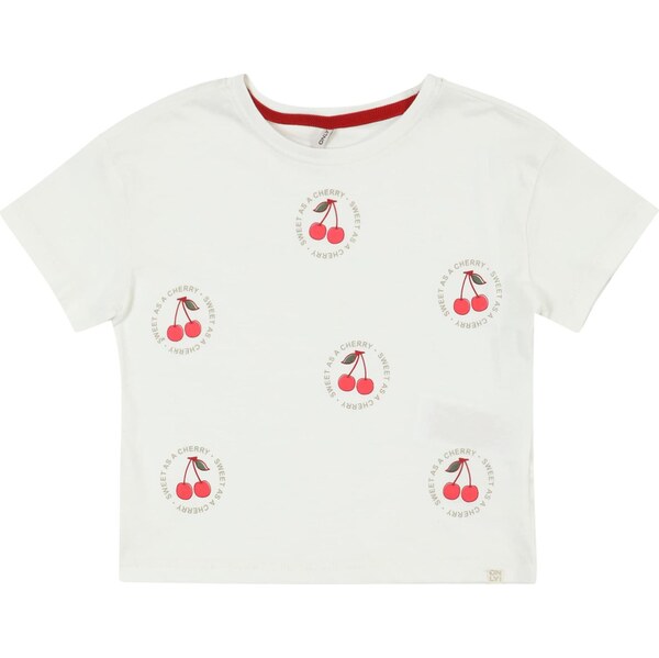 Only Mini Tričko KMGCharlotte zelená / červená / biela 63769248