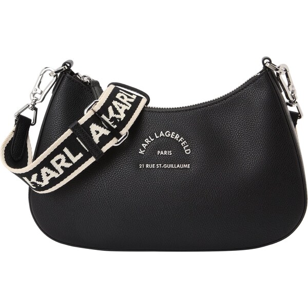 Karl Lagerfeld Kabelka na rameno svetlobéžová / čierna / biela 64008989