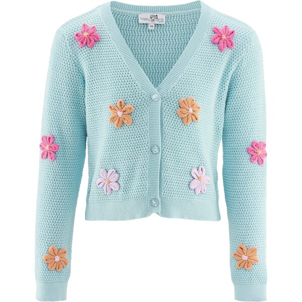 happy girls Kardigán svetlomodrá / oranžová / malinová / svetloružová 63939556