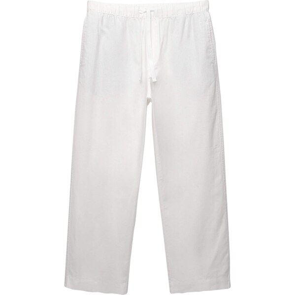 Pull&Bear Nohavice biela 63956796