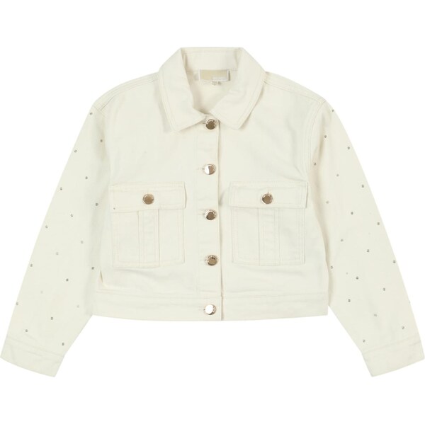 Michael Kors Kids Prechodná bunda krémová / strieborná 63769337