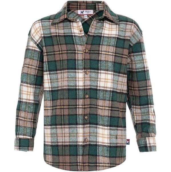 Williot Košeľa béžová / zelená / čierna 65653186