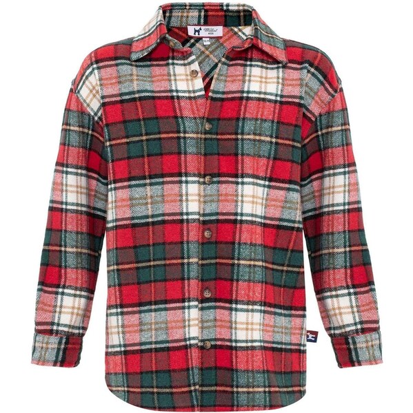 Williot Košeľa zelená / červená / burgundská / biela 65653187