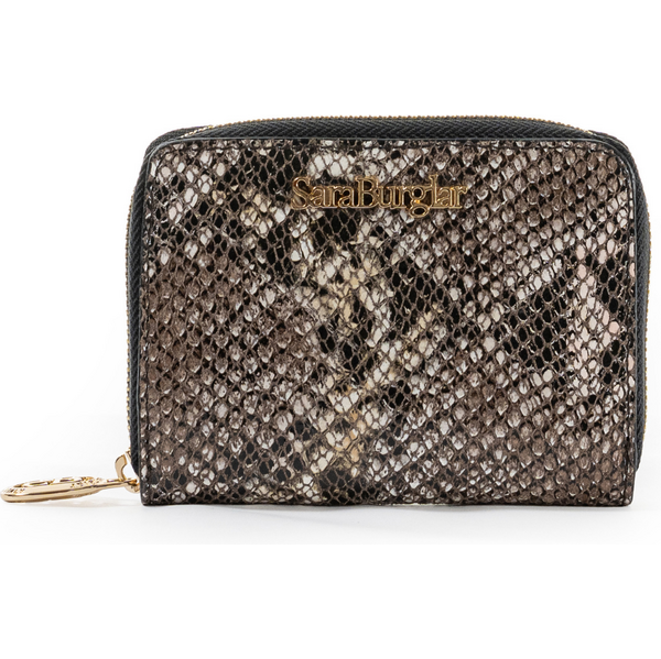SARA BURGLAR Snake Brown peňaženka 63776567