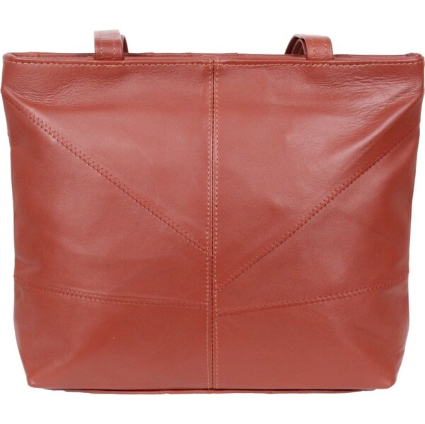 Sikora Dámska kožená kabelka AD tehlová 63532614