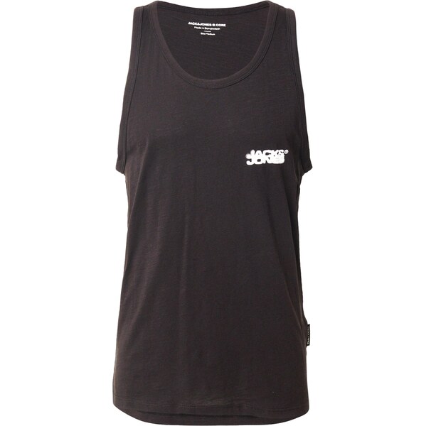 JACK & JONES Tričko JCOSago čierna / biela 63780516