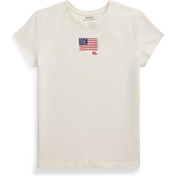 Polo Ralph Lauren Tričko námornícka modrá / červená / šedobiela 63806467