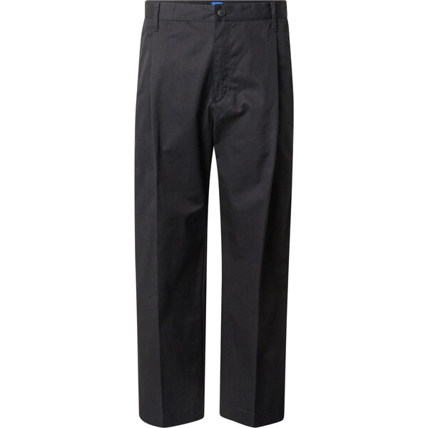 HUGO Plisované nohavice Roy243 čierna 64882945