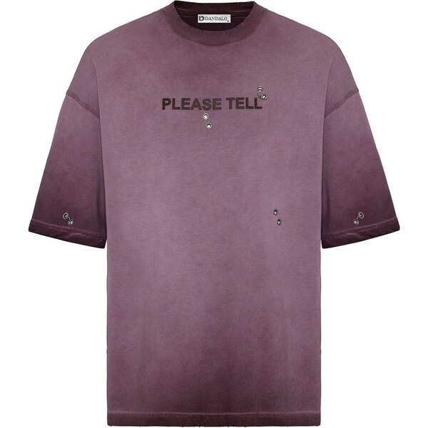 Dandalo Tričko tmavofialová / burgundská 65653257