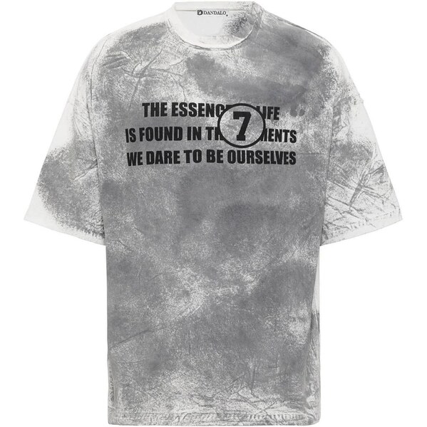 Dandalo Tričko nebielená / grafitová / čierna 65653262