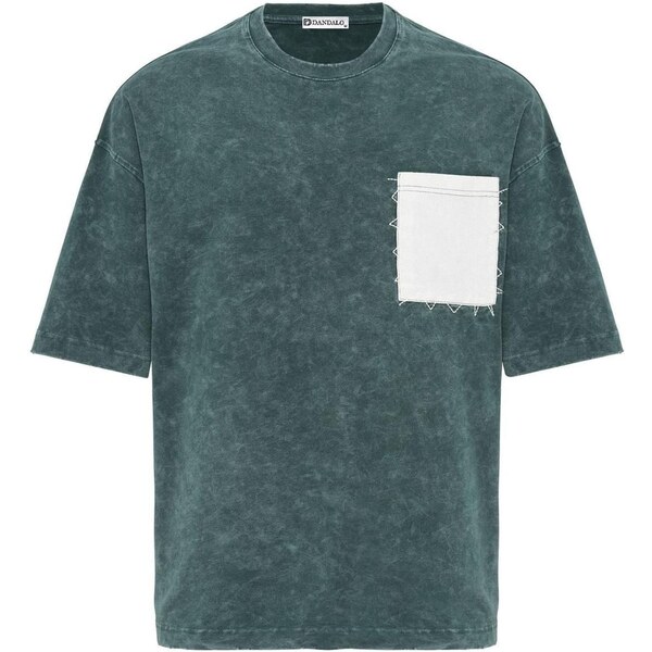 Dandalo Tričko tmavozelená / biela 64520066