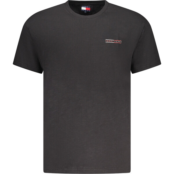 Tommy Hilfiger Jeans Čierne tričko Tommy Hilfiger s krátkym rukávom 64705371