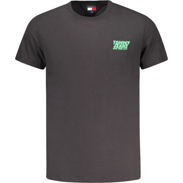 Čierne tričko Tommy Hilfiger s krátkym rukávom 64707610