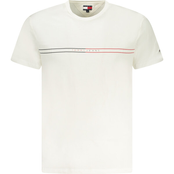 Biele tričko Tommy Hilfiger s krátkym rukávom 64703577