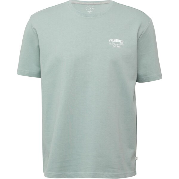 QS Tričko svetlozelená / šedobiela 63969821